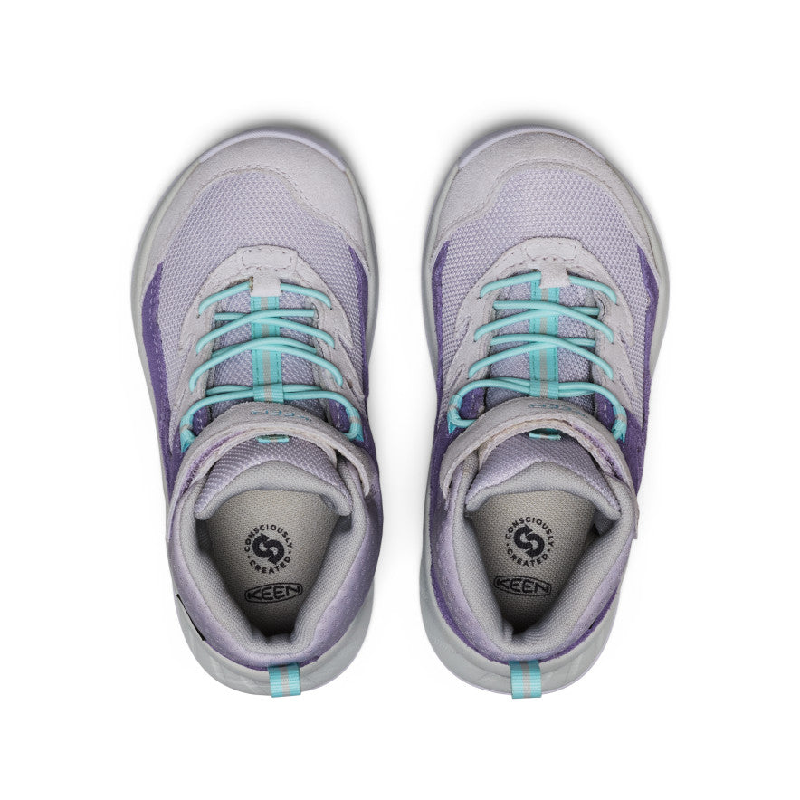 Little Kids' Hightrail Waterproof Hiking Boot Purple Haze/Thistle | Keen Outlet