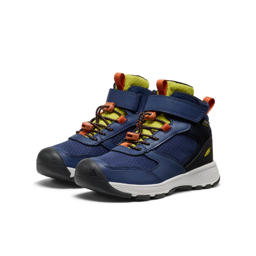 Little Kids' Skua Waterproof Boot Naval Academy/Rogue Green / Keen Online