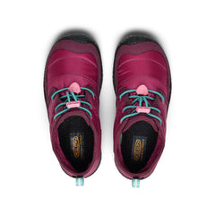 Big Kids' Howser II Waterproof Chukka Beaujolais/Pool Blue / Keen Sale