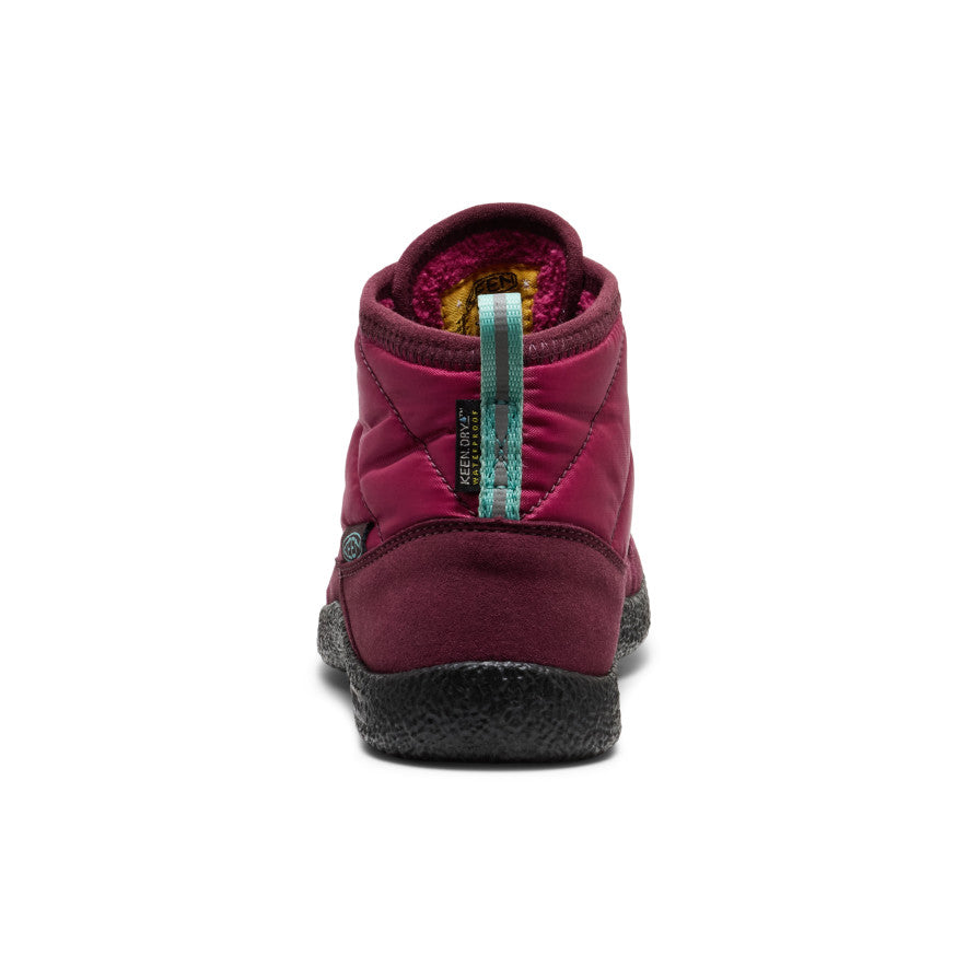 Big Kids' Howser II Waterproof Chukka Beaujolais/Pool Blue / Keen Sale