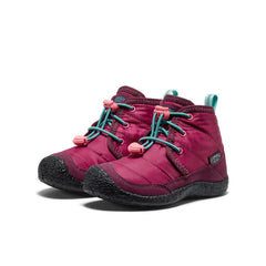 Little Kids' Howser II Waterproof Chukka Beaujolais/Pool Blue / Keen Sale