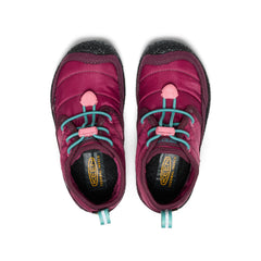 Little Kids' Howser II Waterproof Chukka Beaujolais/Pool Blue / Keen Sale