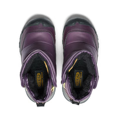 Little Kids' Puffrider Waterproof Winter Boot Black Plum/Daiquiri Green | Keen Discount