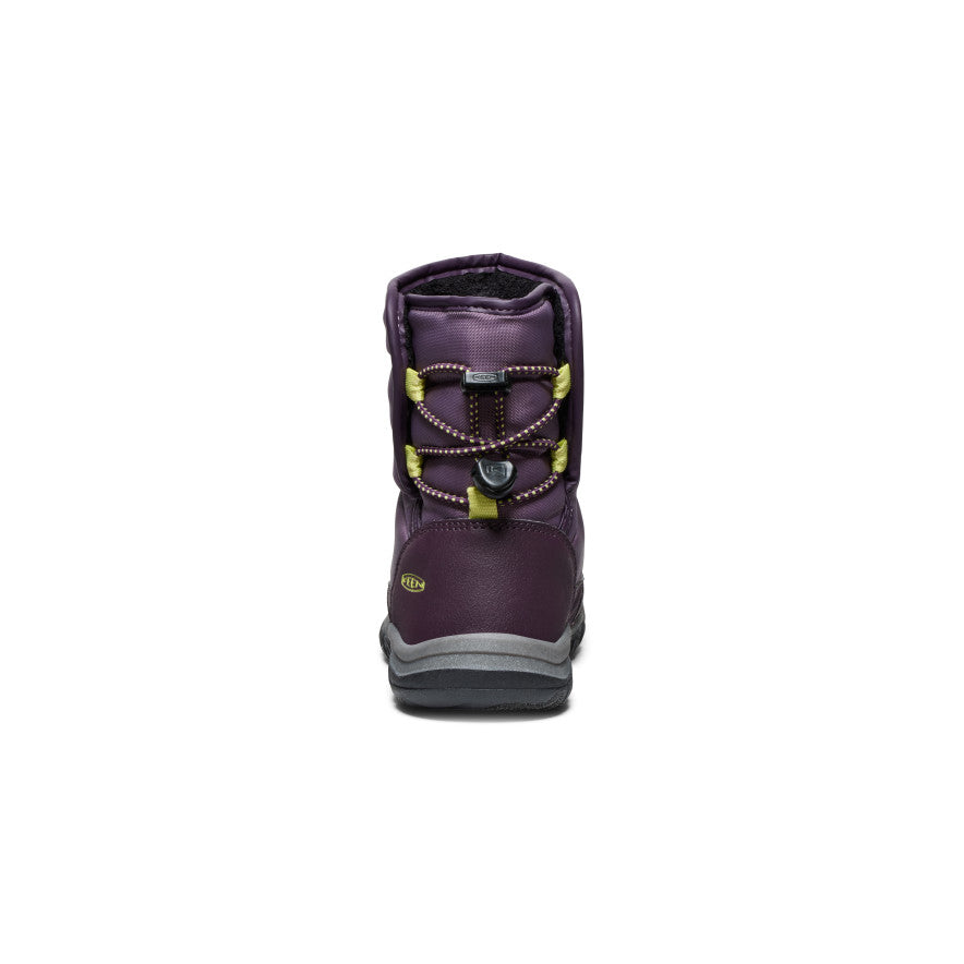 Little Kids' Puffrider Waterproof Winter Boot Black Plum/Daiquiri Green | Keen Discount