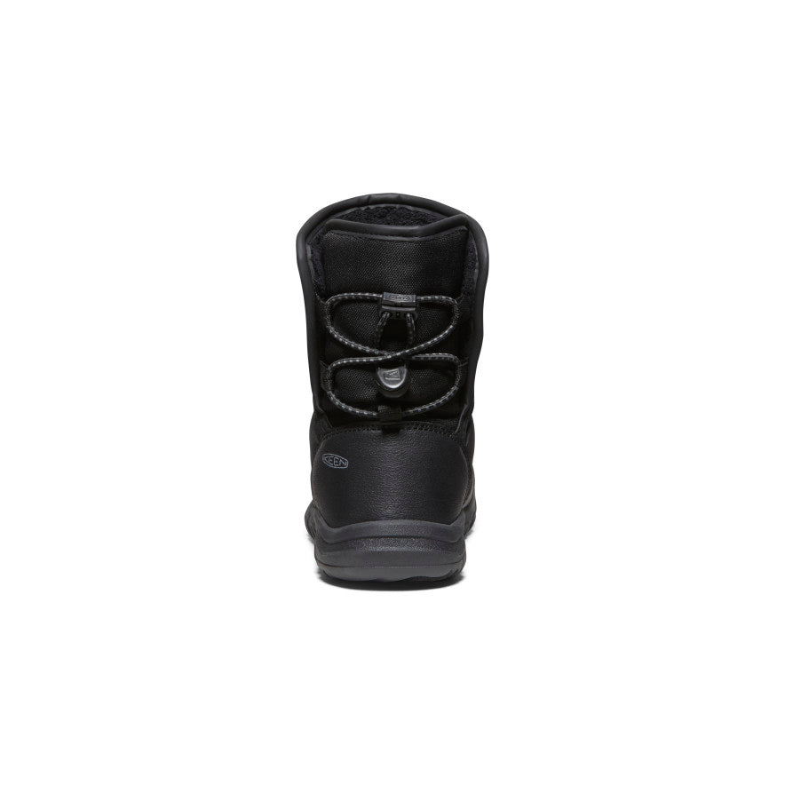 Little Kids' Puffrider Waterproof Winter Boot Black/Steel Grey | Keen Outlet