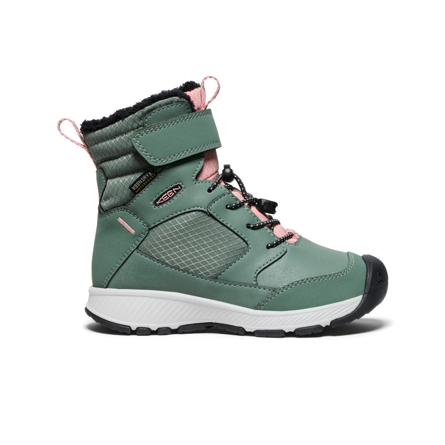 Little Kids' Skua Waterproof Winter Boot Dark Forest/Rose Elegance / Keen For sale