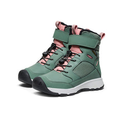 Little Kids' Skua Waterproof Winter Boot Dark Forest/Rose Elegance / Keen For sale