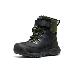 Little Kids' Kanibou Waterproof Winter Boot Black/Bronze Green | Kenn On Sale