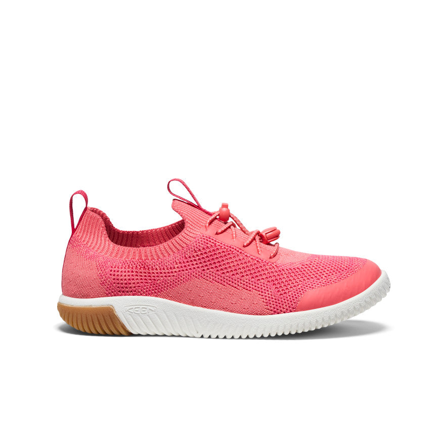 Big Kids' KNX Knit Sneaker Dubarry/Star White / Keen For sale
