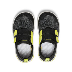 Little Kids' KNX Knit Double Strap Black/Evening Primrose | Kenn On Sale