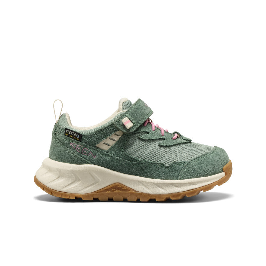 Little Kids' Hightrail Waterproof Hiking Shoe Lily Pad/Cashmere Rose / Keen For sale