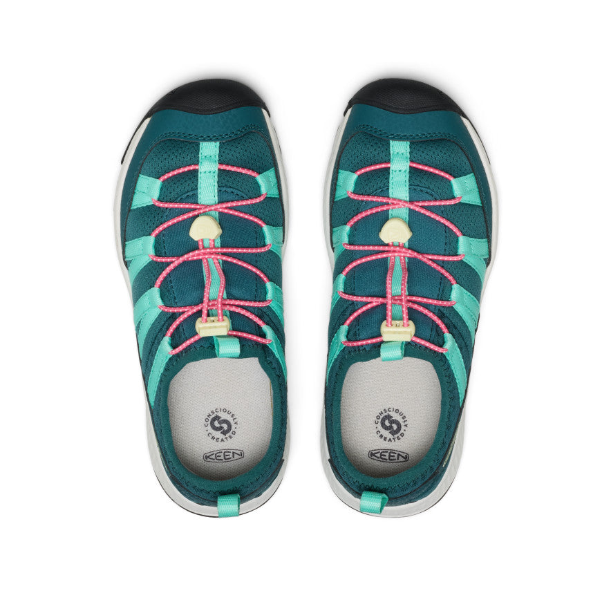 Big Kids' Motozoa Sneaker Mediterranea/Pink Lemonade / Keen Sale