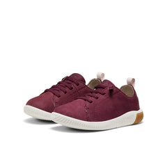 Little Kids' KNX Leather Sneaker Fig/Star White / Keen Sale