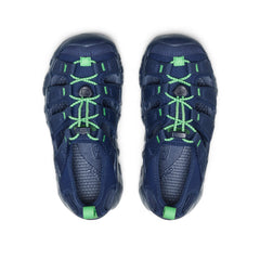 Big Kids' Hyperport H2 Sandal Naval Academy/Vibrant Green / Keen For sale