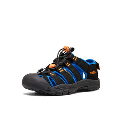 Big Kids' Newport Boundless Sandal Black/Precious Blue | Kenn On Sale