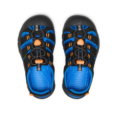 Big Kids' Newport Boundless Sandal Black/Precious Blue | Kenn On Sale