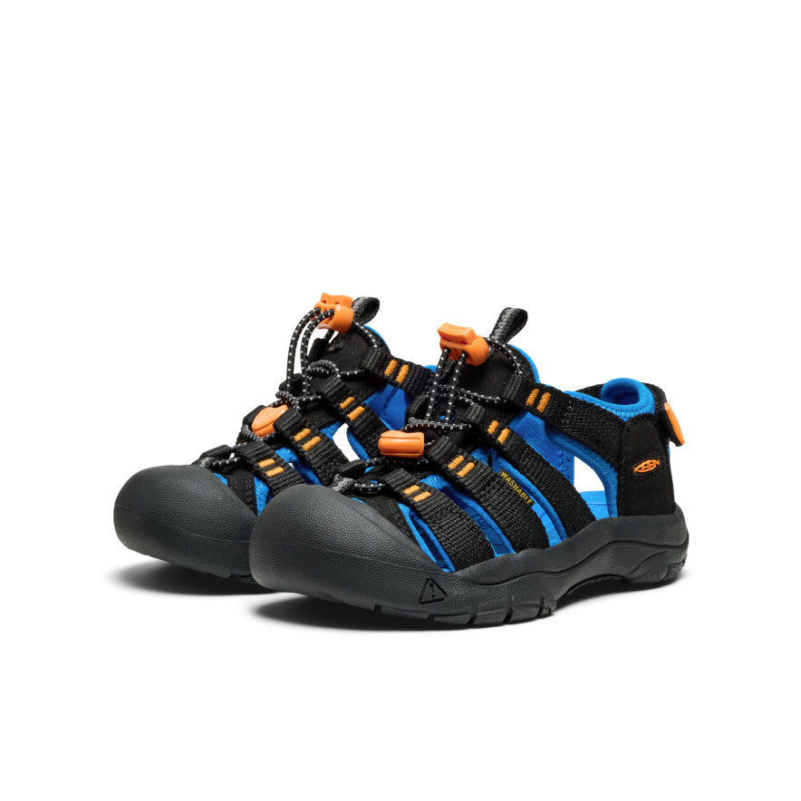 Little Kids' Newport Boundless Sandal Black/Precious Blue | Keen Discount